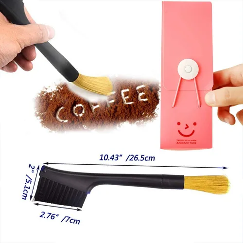 Miniatura 2 de Herramientas de cepillo de limpieza en polvo, cepillo de molinillo de grano de café y cepillo de barrido contador