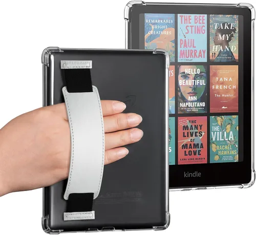 Miniatura 23 de iDLEHANDS Funda magnética transparente para Kindle Paperwhite de 7" de 12ª generación 2024 y Kindle Colorsoft - con AirBag compatible con iPhone