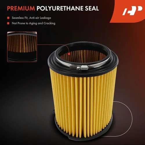 Miniatura 6 de A-Premium Filtro de aire del motor delantero compatible con Ford Mustang 2019-2022 5.0L, 2015-2022 5.2L, repuesto # FR3Z9601B