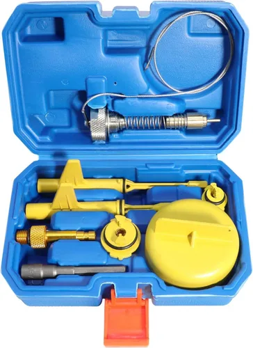 Miniatura 8 de DPTOOL Herramienta de llenado de aceite de transmisión de metal compatible con Mercedes Benz 725.0 8-velocidades 9-velocidades Juego de adaptador