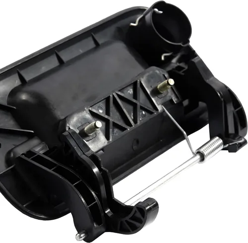 Miniatura 6 de Manija exterior de puerta trasera, compatible con Ford F150 F250 F350 F450 F550 Super Duty Explorer Lobo 2004-2016, Lincoln Mark LT, con orificio