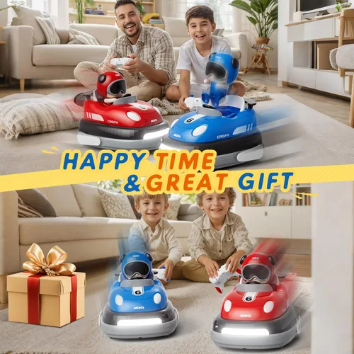 Miniatura 7 de Batalla de 2 jugadores Carro RC de 3-5 años para niños pequeños Juguete de Navidad Carros chocadores con control remoto de dibujos animados