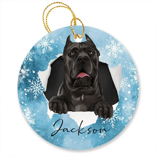 Miniatura 16 de Adornos de pastor australiano, regalos para Navidad, adorno de pastor australiano personalizado, adornos únicos de pastor australiano, vacaciones