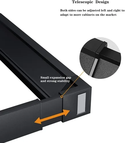 Miniatura 3 de Estante extraíble para pantalones, organizador de ropa, organizador de ropa, estante de armario, estante multifuncional ajustable, ahorro de espacio