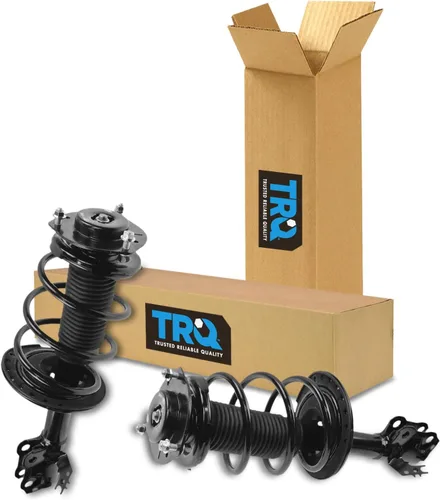 Miniatura 291 de TRQ Conjunto de Amortiguador y Resorte Delantero Cargado con Resorte Helicoidal Pre-ensamblado Compatible con Jeep Cherokee Limited AWD 14-22 Sin