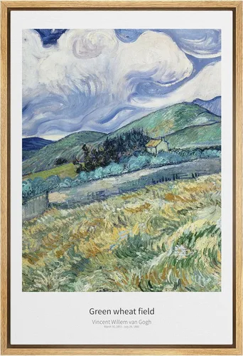 Miniatura 84 de SIGNWIN Lienzo enmarcado para pared, diseño de Vincent Van Gogh, un par de amantes, naturaleza, ilustraciones de área silvestre, bellas artes