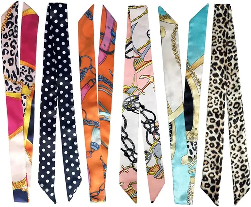 kcctoo 2610Pack Scarf Bags for Women Handbag Scarfs Band Hair Neck Scarves Fashion Gifts
