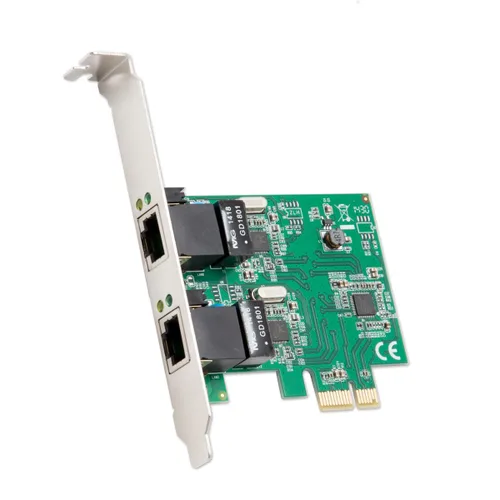 Miniatura 11 de IO CREST Tarjeta Ethernet de 4 Puertos Gigabit M.2 Clave M+B SI-PEX24092