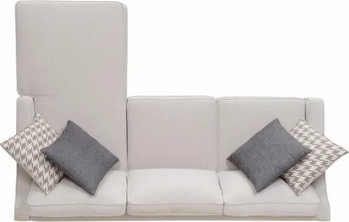 Miniatura 8 de Coaster Home Furnishings Mcloughlin - Sofá modular tapizado con brazos inclinados, respaldo acolchado y patas de bloque cónicas - Sala de estar