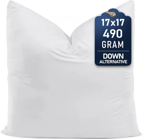 Miniatura 25 de Utopia Bedding Juego de 1 almohada (1 unidad, color blanco) – Almohadas alternativas de plumón de 12 x 20 pulgadas para cama, sofá y sofá, almohada