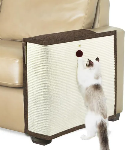 Miniatura 13 de Protector de Sofá contra Arañazos de Gato, 27.6" L*19.6" A Almohadilla Protectora de Muebles contra Arañazos de Gato Protector de Brazo de Sofá