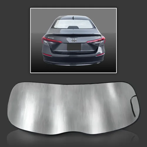Miniatura 12 de GalaxyAutoShield Parasol Personalizado para Parabrisas para Honda Civic Sedan Hatchback 2022 2023 2024 2025, Parasol Aislado Accesorios