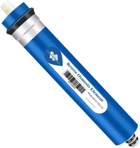 Membrane Solutions Membrana de ósmosis inversa 50 GPD de 11.75 x 1.75 pulgadas de repuesto de filtro de agua de membrana RO para debajo del