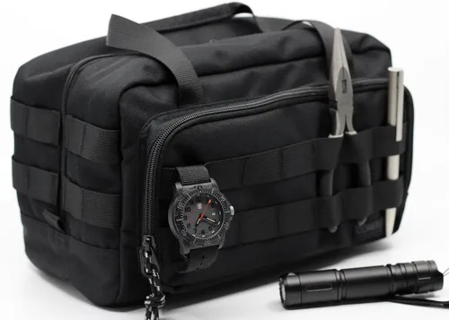 Miniatura 7 de Coreflex Bolsa de herramientas resistente de 12 pulgadas, táctica, equipo, campo de tiro, EDC, bolsa de herramientas para automóviles, bolsa
