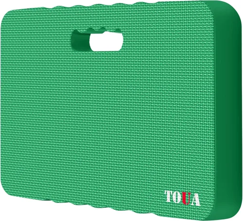Miniatura 11 de Almohadilla para arrodillarse gruesa extra grande de espuma de alta densidad cómoda para trabajo, jardinería, yoga, ejercicio, jardín, almohadilla