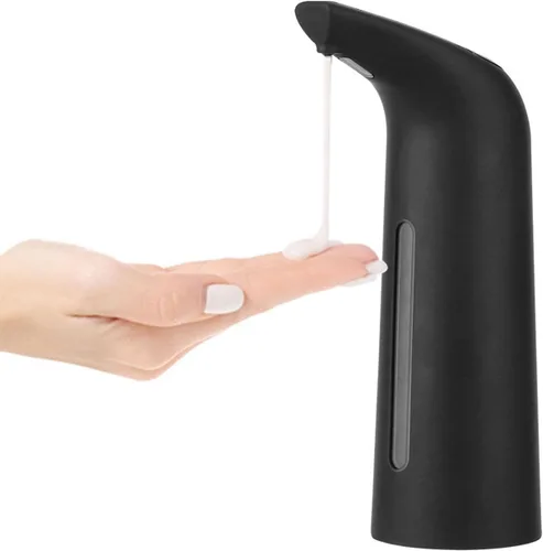 Dispensador de jabón automático sin contacto para baño y cocina, dispensador de jabón líquido de manos, IPX6 resistente al agua, 14 onzas líquidas