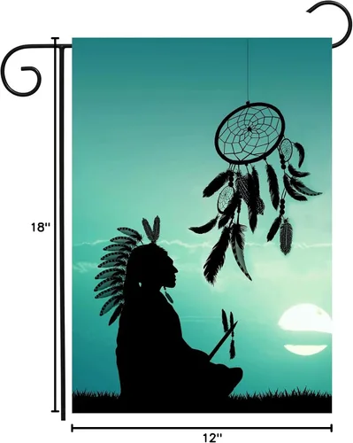 Miniatura 6 de Bandera de 12 x 18 pulgadas de poliéster de doble cara de bienvenida de poliéster para patio, patio, césped, decoración del hogar al aire libre