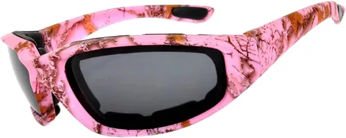 Miniatura 20 de OWL Gafas de espuma acolchadas para motocicleta, lente transparente con espejo ahumado
