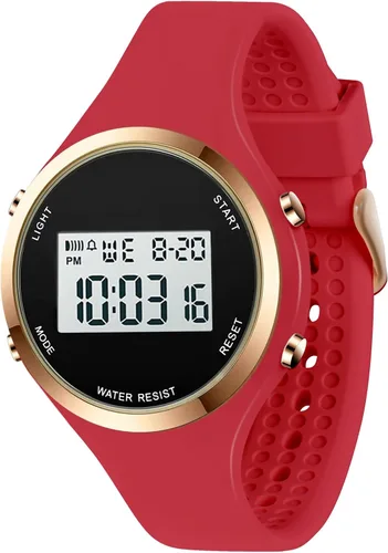 Miniatura 13 de Women LED Display Elecreonic Watch Fashion Chrono Alarm Digital Clock Woman Outdoor Sport Wirstwatch
