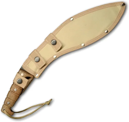 Miniatura 2 de ESEE Cuchillos EXPAT Jaraca Kukri Machete - Funda Cordura - Mango de Madera de Nogal