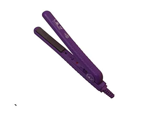 Miniatura 4 de ISO Beauty Juego completo con plancha de pelo de 1.25 pulgadas, varita de rizador y mini plancha plana juego completo (morado)