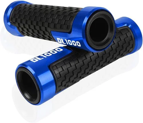 Miniatura 19 de Empuñaduras de manillar de motocicleta de 7/8 pulgadas 0.866 in para manillar de motocicleta, tapones de extremo para Suzuki DL1000 DL 1000 V-Strom