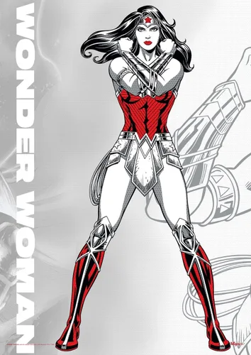 Miniatura 29 de MIGHTYPRINT DC Comics - Liga de la Justicia - Volumen #2 - Cosmos - Arte de portada variante de cómic - Arte de pared duradero de 17 x 24 pulgadas
