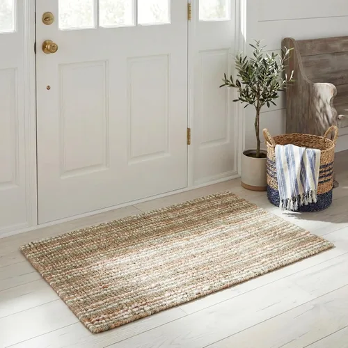 Miniatura 54 de SAFAVIEH Alfombra 9x12 - Colección de fibra natural - Grande - Marrón, Yute hecho a mano, estilo granja, textura gruesa de pelo grueso (NF447D)