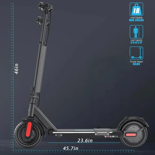 Miniatura 3 de Caroma Electric Scooters, Electric Scooter Adults, 800W Peak Motor, 25Miles Range&20Mph, Foldable E Scooter, Cruise Control, Dual Braking System,App