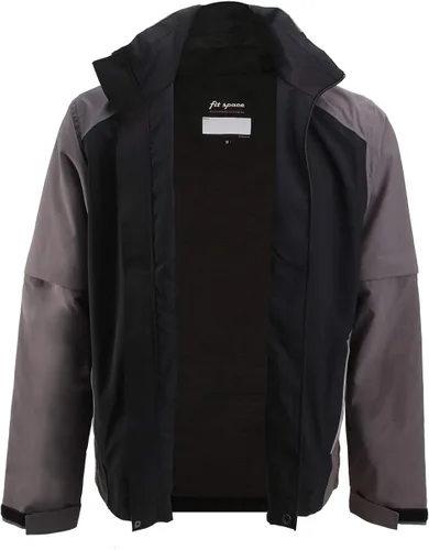 Miniatura 8 de fit space Chaqueta de lluvia de golf para hombre, impermeable, ligera, cortavientos