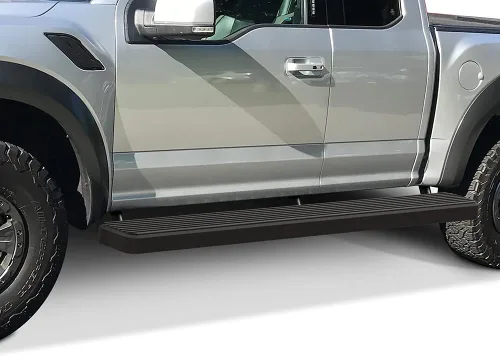 Miniatura 18 de APS iBoard - Estribos para F-150 cabina extendida de 2 puertas completas y 2 puertas suicidas