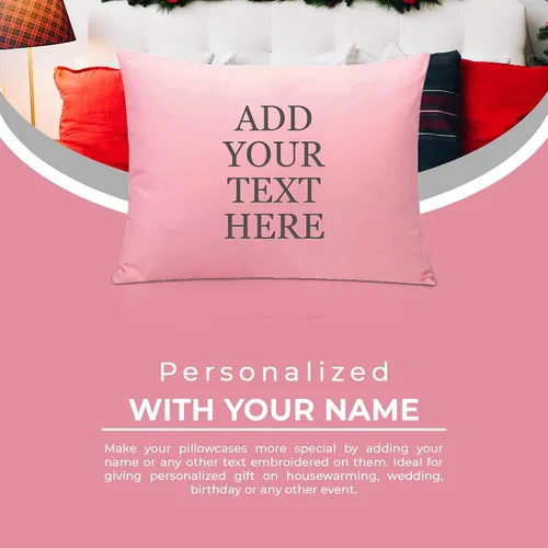 Miniatura 4 de Personalized Passion Fundas de almohada de tamaño estándar (20 x 26 pulgadas), fundas de almohada estándar con cierre de sobre, suaves y acogedoras