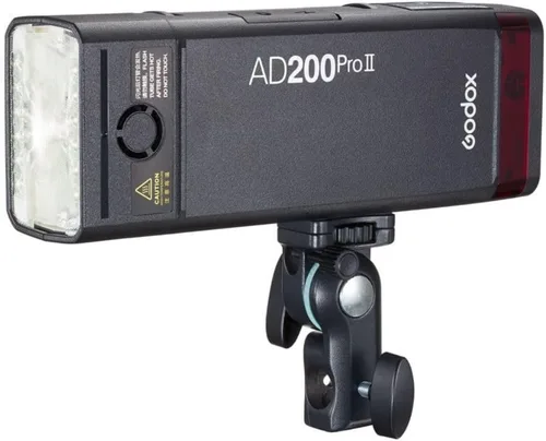 Miniatura 3 de Godox AD200 PRO II TTL Kit de flash de bolsillo con cabezales de flash H200J II y H200 II, pantalla a color y lámpara de modelado LED