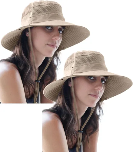 Miniatura 9 de GearTOP Safari Hat for Men Sun Hats for Women UV Protection UPF 50+ Fishing, Gardening, Hiking Hat (22-23 1/2")