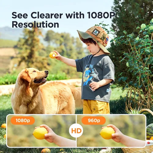 Miniatura 2 de TIGERSECU Cámara de seguridad domo gran angular Super HD 1080P con interruptor OSD, 4 en 1 para TVI/CVI/AHD/CVBS/D1 DVR, resistente a la intemperie