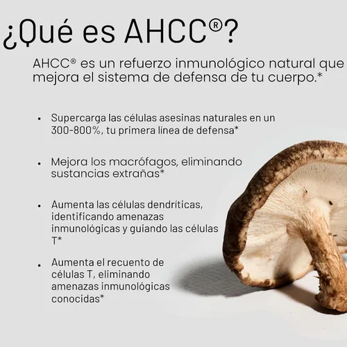 Miniatura 4 de Quality of Life Suplemento prémium Kinoko Gold AHCC, 500 mg por cápsula, apoya la salud inmunológica, la función hepática, mantiene la actividad