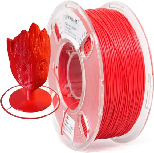 Miniatura 14 de Filamento de impresora 3D de PLA de 1.75mm, PRILINE - Filamento de impresora 3D de PLA, carrete de 1 kg (2.2 libras) Filamento de impresión 3D