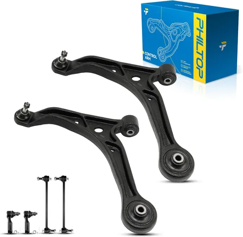 Miniatura 234 de PHILTOP Kit de suspensión delantera de 10 piezas, brazos de control inferiores con juntas de bola, eslabones de extremo de barra estabilizadora