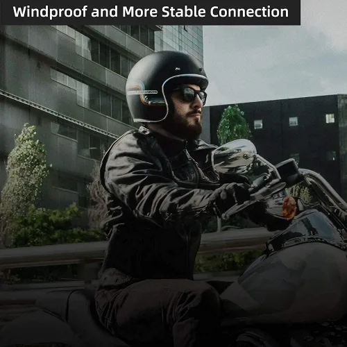 Miniatura 8 de Auriculares Bluetooth para casco de motocicleta, auriculares al aire libre, auriculares deportivos impermeables, altavoces manos libres, control