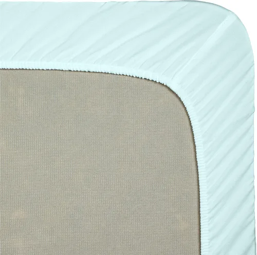 Miniatura 3 de Clara Clark ® Supreme 1500 Collection - Juego de sábanas de 4 piezas, tamaño Queen, color azul claro y aguamarina Azul claro Aqua