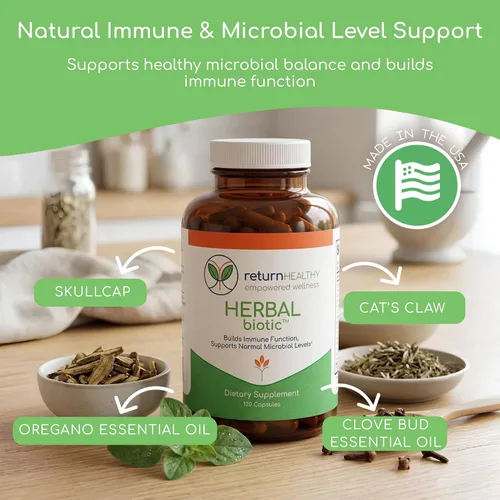 Miniatura 2 de Biotico herbario, vitaminas de apoyo inmunológico, refuerzo natural del sistema inmunológico para adultos, suplemento de apoyo inmunológico