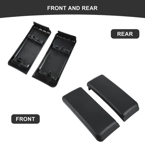 Miniatura 7 de Repuesto para protector de parachoques delantero, almohadillas, tapas, insertos de cubierta de extremo 2009-2014 F150 F-150 9L3Z17E810B lado