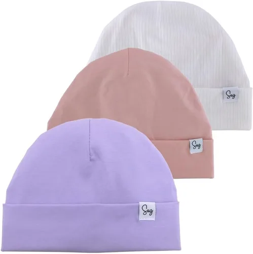 Miniatura 141 de Gorro de punto para recién nacido, para niños y niñas, con forro de satén sedoso, gorro para niños pequeños