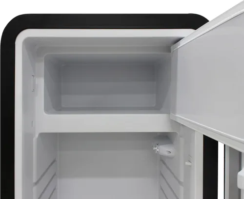 Miniatura 8 de BRAMA Refrigerador retro con congelador superior, 9.9 pies cúbicos, refrigerador completo para apartamento, condominio, casa, cocina, 24 pulgadas