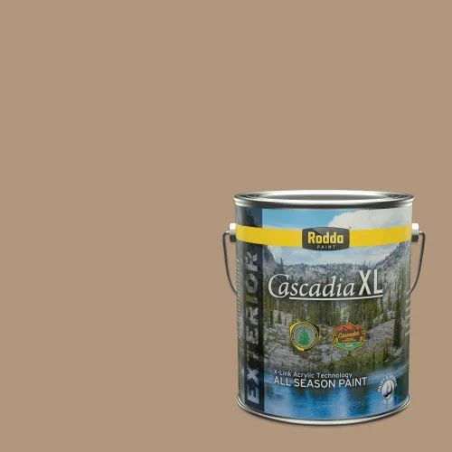 Miniatura 140 de Rodda Paint CASCADIA XL Pintura e imprimación satinada exterior en uno, cuarto de galón, resistencia industrial