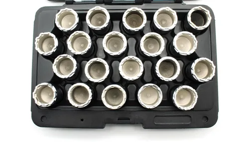 Miniatura 2 de TEMO Llave antirrobo del zócalo de la tuerca de la rueda antirrobo para Volvo Set A
