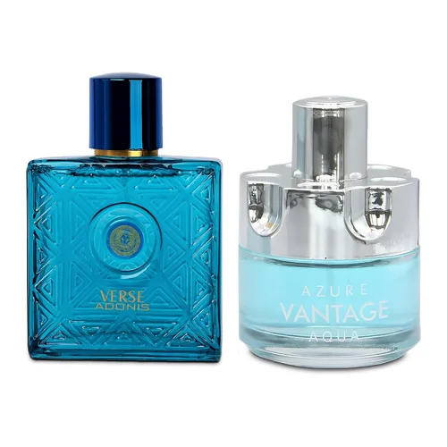 Miniatura 40 de AFLUXE Verse Adonis & Valentine Milano Combo Colonia para hombre, 3.4 onzas líquidas, perfume refrescante combinación de aromas amaderados florales
