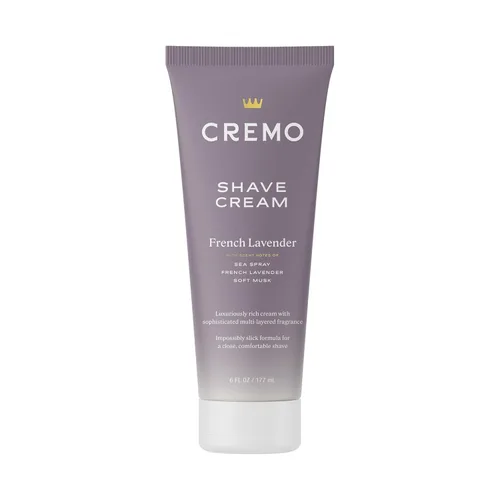 Cremo Crema de afeitar para mujer para piel sensible, hidratante, lavanda francesa, crema de afeitado ultrafina para mujeres, combate rasguños,