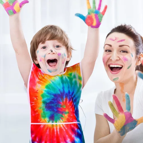 Miniatura 6 de 2 delantales de pintura para niños, delantales para pintar, impermeables para niños, delantal artístico para pintar