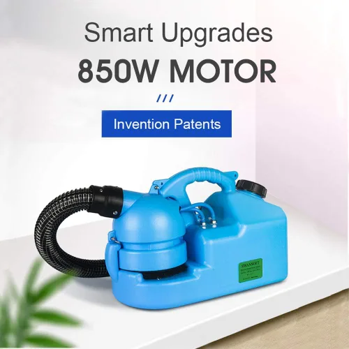 Miniatura 5 de SWANSOFT Máquina de nebulización ULV de 7 L (1.85 galones), pulverizador atomizador eléctrico, máquina de nebulizadores portátil para interiores